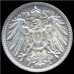 1914A Germany 1 Mark Hi Grade (COI-8050)