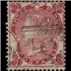 Image 1 : 1862 GB 3p Carmine Rose Thick Paper Used Stamp  (STM-1292)