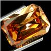 Image 1 : 11ct Champagne Rectangle Cut Lab Diamond (GEM-21990)