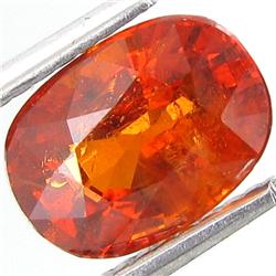 2.68ct Oval Fanta Color Spessartite Garnet (GEM-19456)