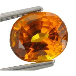 2.67ct Amazing Oval Golden Yellow Sapphire (GEM-24377)