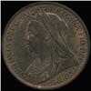 1901 British Victoria Penny Uncirculated MS64 (COI-7263)