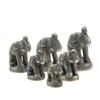 Image 1 : Elephant Opium Weight Set Bronze 6 Pieces (ANT-253)