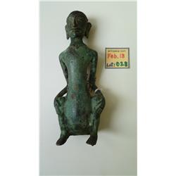 Seated Bronze DEITY (?)