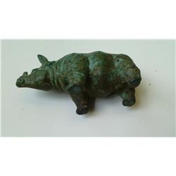 JAVA Bronze-cast RHINO