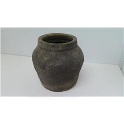Grey Stoneware POT