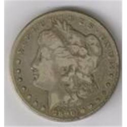 1890-CC MORGAN SILVER DOLLAR "KEY DATE"