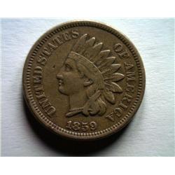 1859 INDIAN HEAD PENNY