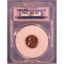 1909 VDB LINCOLN PENNY CENT MS/BU US COIN AU/UNC
