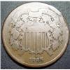 Image 1 : 1865 Two Cent Piece - VG