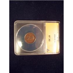 1914-D Lincoln Cent VF30