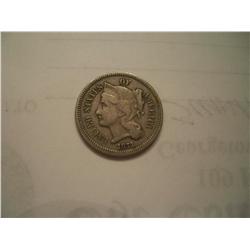 1871 3 Cent Liberty