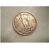Image 1 : 1917 Walking Liberty Silver Quarter Type1, AU