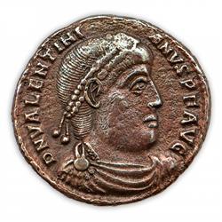 Ancient Coin - Valentinian I Follis AD 364-375. THE 1st OF 3 IN THE IMPERIAL COINS.