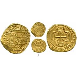 Mexico City, Mexico, cob 8 escudos, 1714J, from the 1715 Fleet.