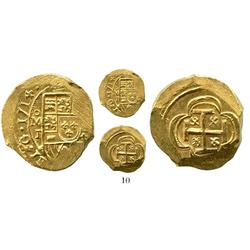 Mexico City, Mexico, cob 2 escudos, 1714J, from the 1715 Fleet, possibly finest known.
