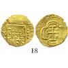 Image 1 : Mexico City, Mexico, cob 1 escudo, Philip V, (1714)J, from the 1715 Fleet.