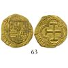 Image 1 : Seville, Spain, cob 1 escudo, Philip II, assayer Gothic D.