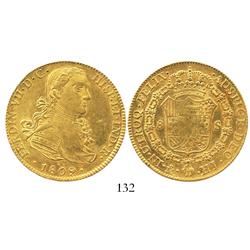 Mexico City, Mexico, bust 8 escudos, Ferdinand VII ("armored" bust), 1809HJ.