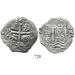 Potosi, Bolivia, cob 4 reales, 1679C.