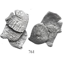 Clump of 3 Potosi, Bolivia, cob 1R.