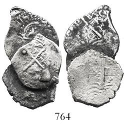 Clump of 3 Potosi, Bolivia, cob 1R.
