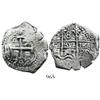 Image 1 : Potosi, Bolivia, cob 8 reales, 1747q.