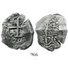 Image 1 : Potosi, Bolivia, cob 4 reales, 1736E.