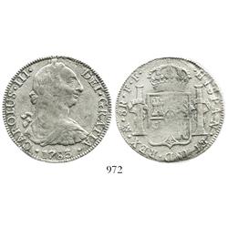 Mexico City, Mexico, bust 8 reales, Charles III, 1783FF.