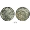 Image 1 : Mexico City, Mexico, bust 2 reales, Charles III, 1776FM.