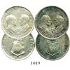 Image 1 : Lot of 2 Philippines 50 centavos, 1936, Murphy and Quezon.
