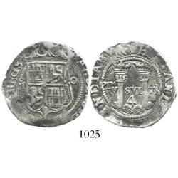 Mexico City, Mexico, 4 reales, Charles-Joanna, "Late Series," assayer O to right, oM to left.