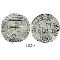 Mexico City, Mexico, 1 real, Charles-Joanna, "Late Series," L to left, M to right.