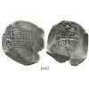 Image 1 : Mexico City, Mexico, cob 8 reales, 1662P.