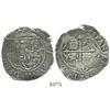 Image 1 : Mexico City, Mexico, cob 4 reales, Philip II, assayer O to left.