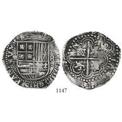 Potosi, Bolivia, cob 8 reales, (164)4T, Royal-like.