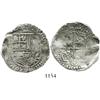 Image 1 : Potosi, Bolivia, cob 4 reales, Philip III, assayer not visible.