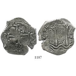 Potosi, Bolivia, cob 8 reales, 1679C.
