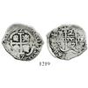 Image 1 : Potosi, Bolivia, cob 2 reales, 1687VR.