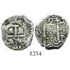 Image 1 : Potosi, Bolivia, cob 2 reales, 1731M.