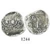 Image 1 : Potosi, Bolivia, cob 1 real, 1656E.