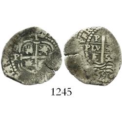 Potosi, Bolivia, cob 1 real, 1659E.