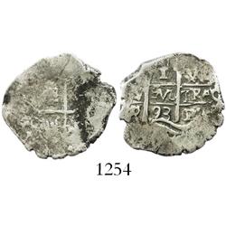 Potosi, Bolivia, cob 1 real, 1693VR.