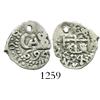 Image 1 : Potosi, Bolivia, cob 1/2 real, 1694.