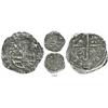 Image 1 : Panama, cob 2 reales, Philip II, assayer oB, very rare.