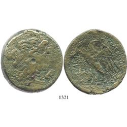 PTOLEMAIC KINGS of EGYPT, bronze AE 48 mm, Ptolemy II, Philadelphos, 285-246 BC.