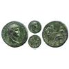 Image 1 : Roman Empire, bronze sestertius, Nero (54-68 AD), Lugdunum mint, 66 AD, rare.