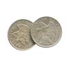 Image 1 : Lot of 2 Santiago, Chile, 2 pesos, 1927 (two different varieties).