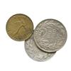 Image 1 : Lot of 3 Santiago, Chile, coins: 50 centavos, 1902, 1905; aluminum-bronze 5 centesimos, 1961.