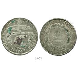 Bogota, Colombia, 8 reales, 1843RS.